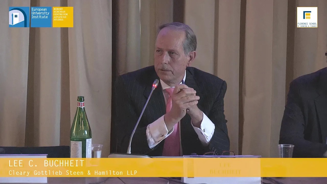 The Process of Sovereign Debt Restructuring - Lee Buchheit (Part 1)