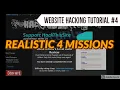 HACK THIS SITE REALISTIC 4 MISSION WEBSITE HACKING TUTORIAL TECHNO AYAN