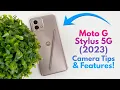 Motorola Moto G Stylus 5G 2023 - Camera Tips Tricks