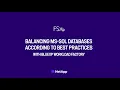 Refining your MS-SQL databases according to best practices with NetApp workload factory