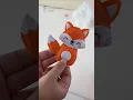 make a felt fox plush with me cute felt craft idea easy felt craft easy felt doll pattern