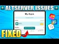 How to Fix AltServer Could Not Be Found Error FAST 2024
