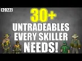 30 Untradeables Every Skiller NEEDS - OSRS 2022 Old School RuneScape