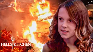 Young Millie Bobby Brown Witnesses Family Night Meltdown Hell s Kitchen