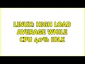 Linux High Load Average while CPU 40 Idle