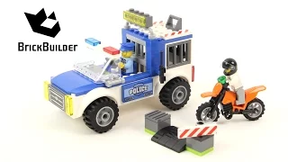 Lego Junior 10735 Police Truck Chase - Lego Speed Build