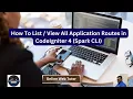 CodeIgniter 4 Tutorials How To View All Application Routes List All Routes Find Routes in CI 4