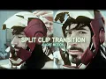 Split Clip Transition Tutorial - ALIGHT MOTION