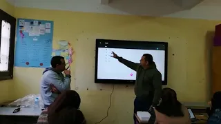 طريقة إضافة شبكة School الخاصة بنت الوزارة للشاشة بمحافظة الفيوم 