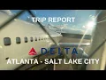 TRIP REPORT Atlanta ATL to Salt Lake City SLC Delta Air Lines B757-351 Main Cabin