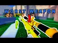 Using the WORST gun in No-Scope Arcade