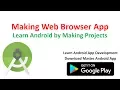Making Web Browser App with Android Studio - Master Android App