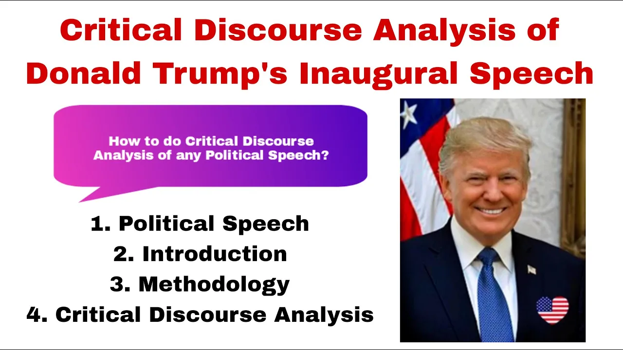 Critical Discourse Analysis of the Political Speech| Political Speech Critical Discourse Analysis.