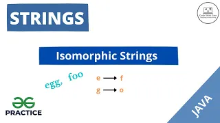 Check if two given strings are isomorphic to each other - Solution in JAVA