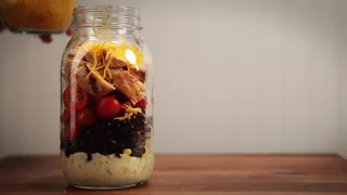 Dinner In A GIFy - Mason Jar Salad Logo