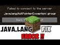 How To Fix Minecraft Java lang NullPointerException Very EASY