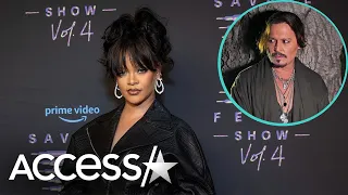 rihanna faces backlash for johnny depp in savage x fenty vol 4 show