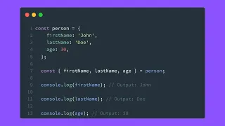 JavaScript Destructuring ES6 Techniques and Error Handling
