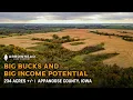 LAND FOR SALE 234 Acres - of Southern Iowa Tillable and Hunting Land