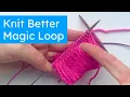 Fix Magic Loop Knitting Ladders Problems with 1 Easy Tweak - Better Magic Loop Method Step by Step