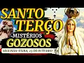Download Lagu Santo Terço de hoje Segunda-feira (23/10/2023)🌹Mistérios Gozosos🌹Terço Mariano / Terço de Fátima