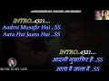 Download Lagu Aadmi Musafir Hai ( Improved Version ) Karaoke With Scrolling Lyrics Eng. \u0026 हिंदी