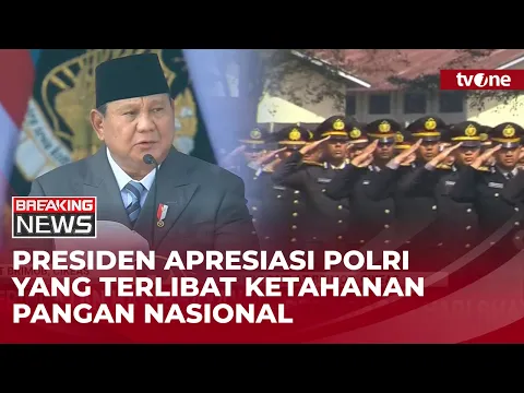 Presiden Prabowo: Polri Wajib Merasakan Penderitaan Rakyat