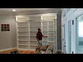 Rolling library ladder