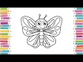 Magical Butterfly Coloring Pages Fun Learning for Kids