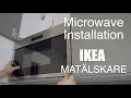 Ikea Microwave Oven Installation Matalskare