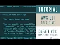 AWS CLI Deep Dive Create a VPC Subnets Route Table Instance with CLI