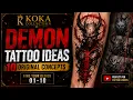10 Demon Tattoo Ideas Unique Demon Tattoo Designs Sketches KOKA Collection