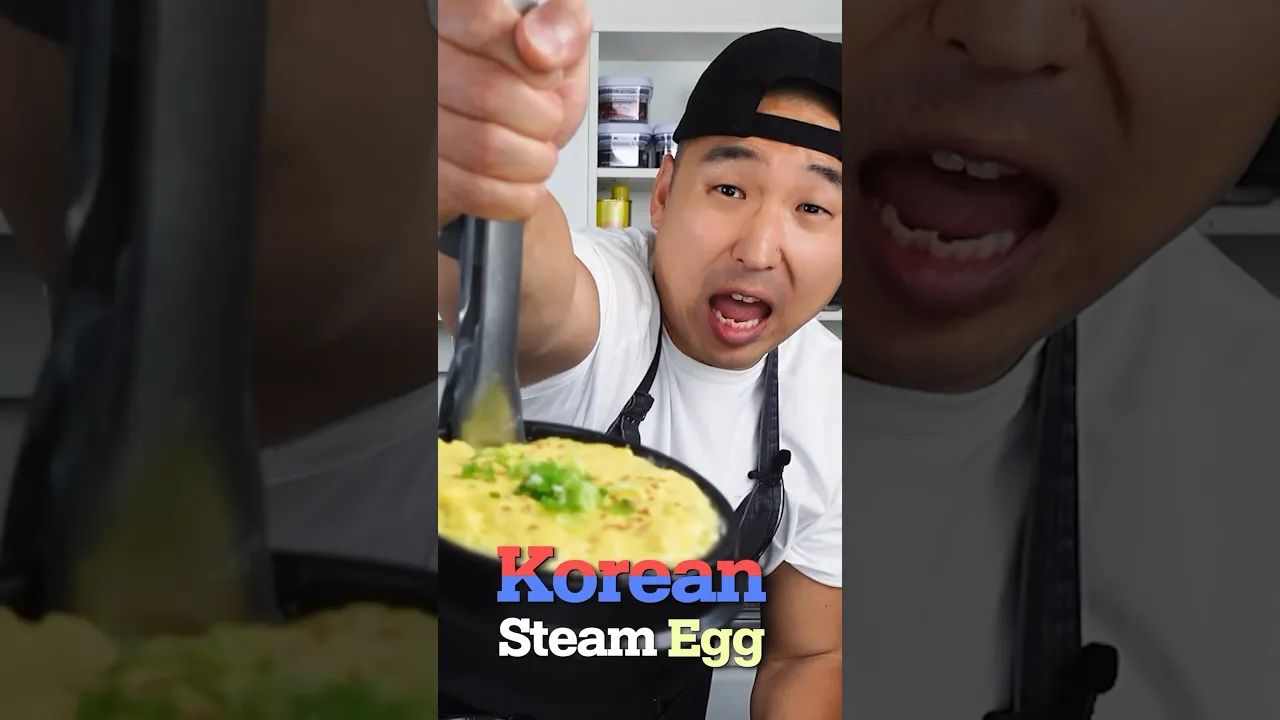 Make KBBQ Korean steamed eggs at home 