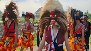 Kirab Keliling Kampung Ngireng Anak Sunat Barongan Taruno Adi Joyo Karang 