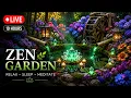 Green Crystal Zen Garden Relaxing Water Sounds for Deep Sleep Meditation