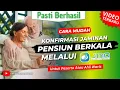 Cara Konfirmasi Jaminan Pensiun Berkala BPJS Ketenagakerjaan Di JMO Mobile