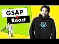 REACT x GSAP Tutorial Master Animations in React with the NEW useGSAP Hook