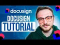 DocuSign Tutorial 2025 How To Use DocuSign For Beginners