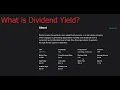 Dividend Basics Explained