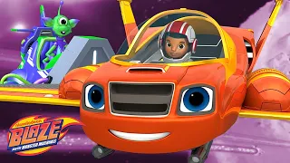 Blaze s Great Space Race w Aliens Blaze and the Monster Machines