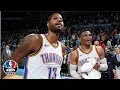 Paul George scores 47 Russell Westbrook sets NBA record in Thunder victory NBA Highlights