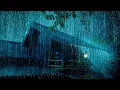Lagu (NO ADS) Intense Stormy Night To Fall Asleep Instantly | Asmr On A Tin Roof