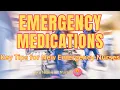 Medications ER Nurses Must Master