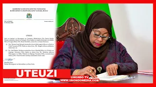 RAIS SAMIA AFANYA UTEUZI WA VIGOGO WAPYA NDANI YA SERIKALI YAKE