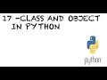 Class and Objects in Python OOPS In python Object Oriented Programming in Python