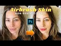 Airbrush Skin Nondestructively in Photoshop