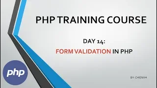 Day14 Form Validation in PHP