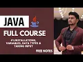 Java Full Course Installations Data Types Varaibles Taking Input from User in Java