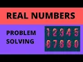 Real Numbers Problem Solving Example Letstute