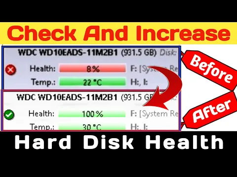 Download MP3 How to increase hard disk health || Hard disk health repair || How to check hard disk health